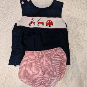 Little Britches Boutique custom bloomer set